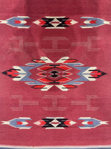 Vintage Swedish Kilim Rug 3'7" x 5' 9"
