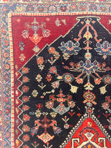 Antique  Qashqai Rug 2' 7'' x 4' 6''