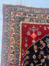 Antique  Qashqai Rug 2' 7'' x 4' 6''