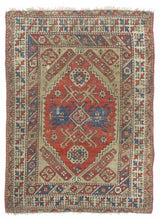 Fine Antique Turkish Konia Rug 3' 7" x 5' 0"