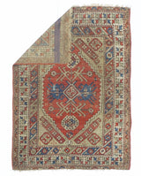 Fine Antique Turkish Konia Rug 3' 7" x 5' 0"
