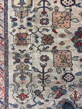 Antique  Sultanabad Mahal Rug 7' 2" x 10' 1''