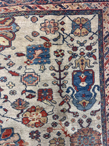 Antique  Sultanabad Mahal Rug 7' 2" x 10' 1''