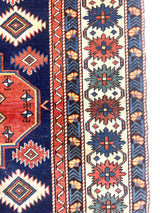 Antique Caucasian Shirvan Kuba Rug 4' 3" x 4' 7''