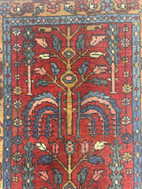 Antique  Heriz Rug 2'9" x 4' 6''