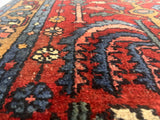 Antique  Heriz Rug 2'9" x 4' 6''