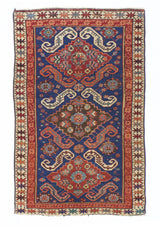Antique Caucasian Zehour Rug 3'6" x 5' 8''