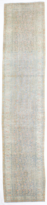 Antique  Malayer Runner 3' 2" x 15' 5''