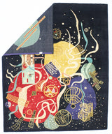 Fine Mid Century Kandinsky Design Rug 8'1" x 9' 9"