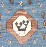 Fine Vintage  Gabbeh Rug 6'1" x 7' 8''