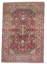 Antique  Tehran Rug 4'7" x 6' 9"