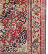 Antique  Tehran Rug 4'7" x 6' 9"