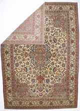Extremely Fine Vintage  Isfahan Rug 10' 0" x 15' 2''