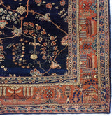 Antique  Mohajeran Sarouk Rug 8'10" x 11' 6''