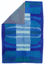 Scandinavian Artistic Mid Century Wool Rug 6' 6" x 9' 8"