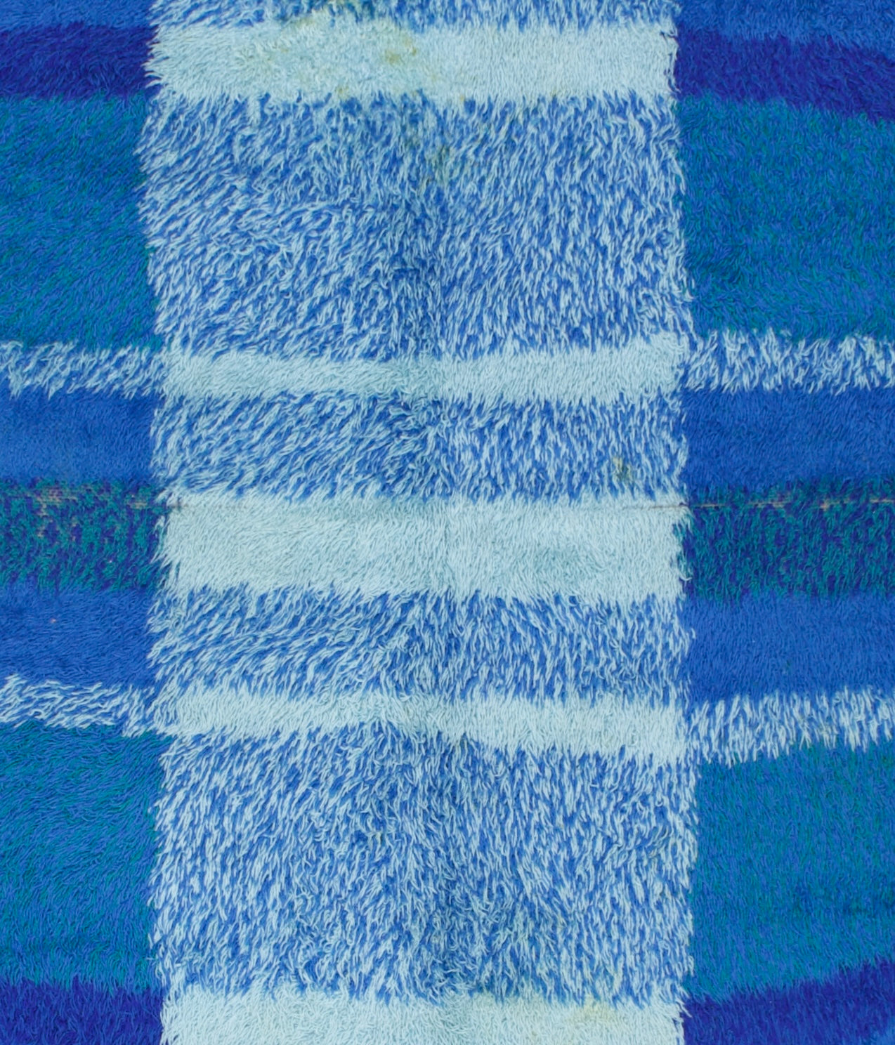 Scandinavian Artistic Mid Century Wool Rug 6' 6" x 9' 8"
