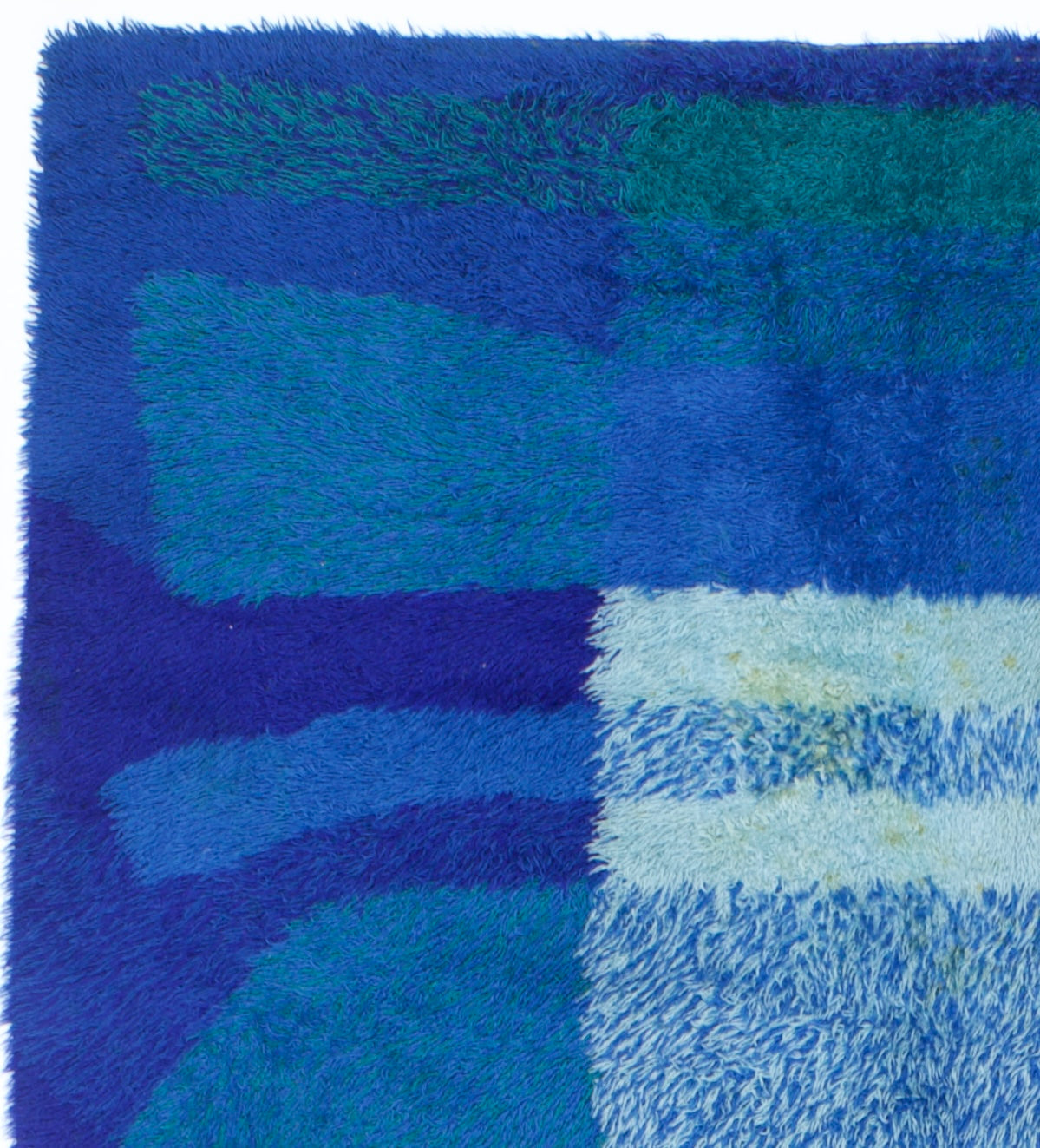 Scandinavian Artistic Mid Century Wool Rug 6' 6" x 9' 8"