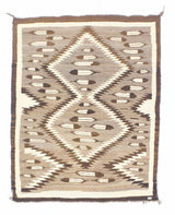 Fine Antique American Indian Navajo Rug 3' 5'' x 4' 3"
