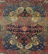 Fine Antique  Mohtasham Kashan Rug 6'11" x 10' 0"