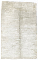 Fine Vintage Wool & Silk Modern Rug 4'10" x 7' 11"