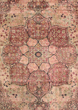 Antique  Lavar Kerman Rug 9' 0" x 13' 3''