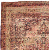 Antique  Lavar Kerman Rug 9' 0" x 13' 3''