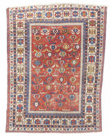 Antique Caucasian Kuba Rug 3' 10'' x 5' 3"