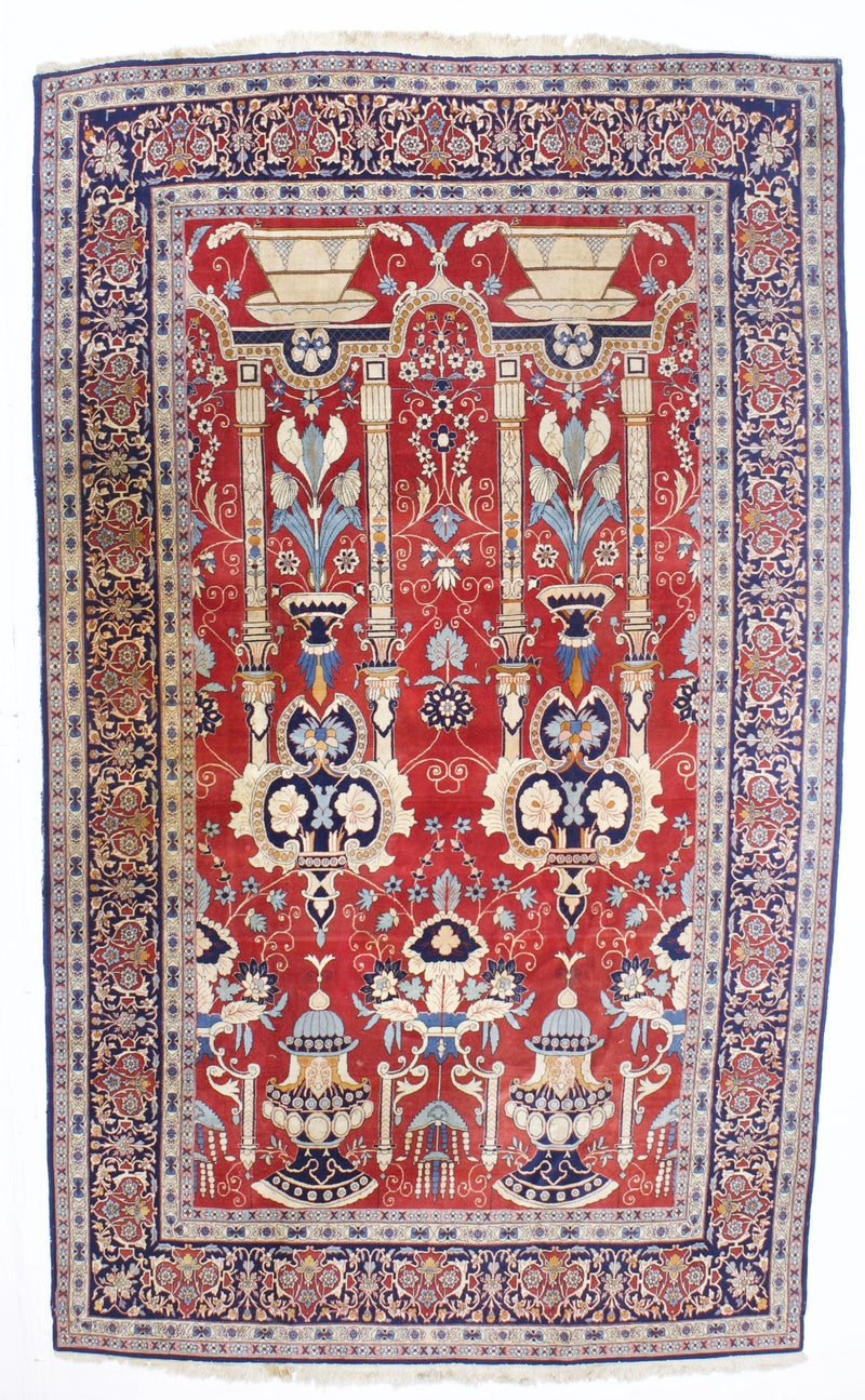 Antique Kashan Rug 6' 11'' x 11' 10''
