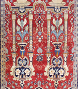 Antique Kashan Rug 6' 11'' x 11' 10''