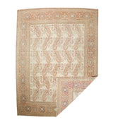 Antique  Haji Jailli Tabriz Rug 9'5" x 12' 5''