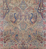 Antique  Lavar Kerman Rug 4'5" x 6' 10"