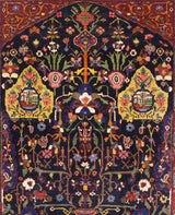 Antique Bakhtiari Rug 5'5" x 7' 7"