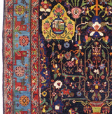 Antique Bakhtiari Rug 5'5" x 7' 7"