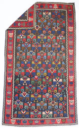 Antique Turkish Kilim Rug 5'6" x 9' 9"
