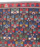 Antique Turkish Kilim Rug 5'6" x 9' 9"