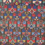Antique Turkish Kilim Rug 5'6" x 9' 9"
