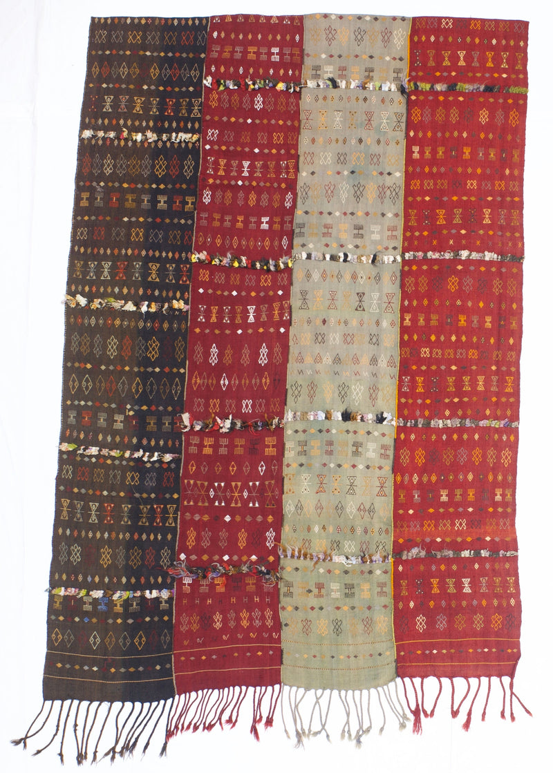 Fine Antique Uzbek Kilim Rug 5'9