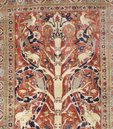Extremely Fine and Rare Antique  Silk 4' 2" x 6' 0"