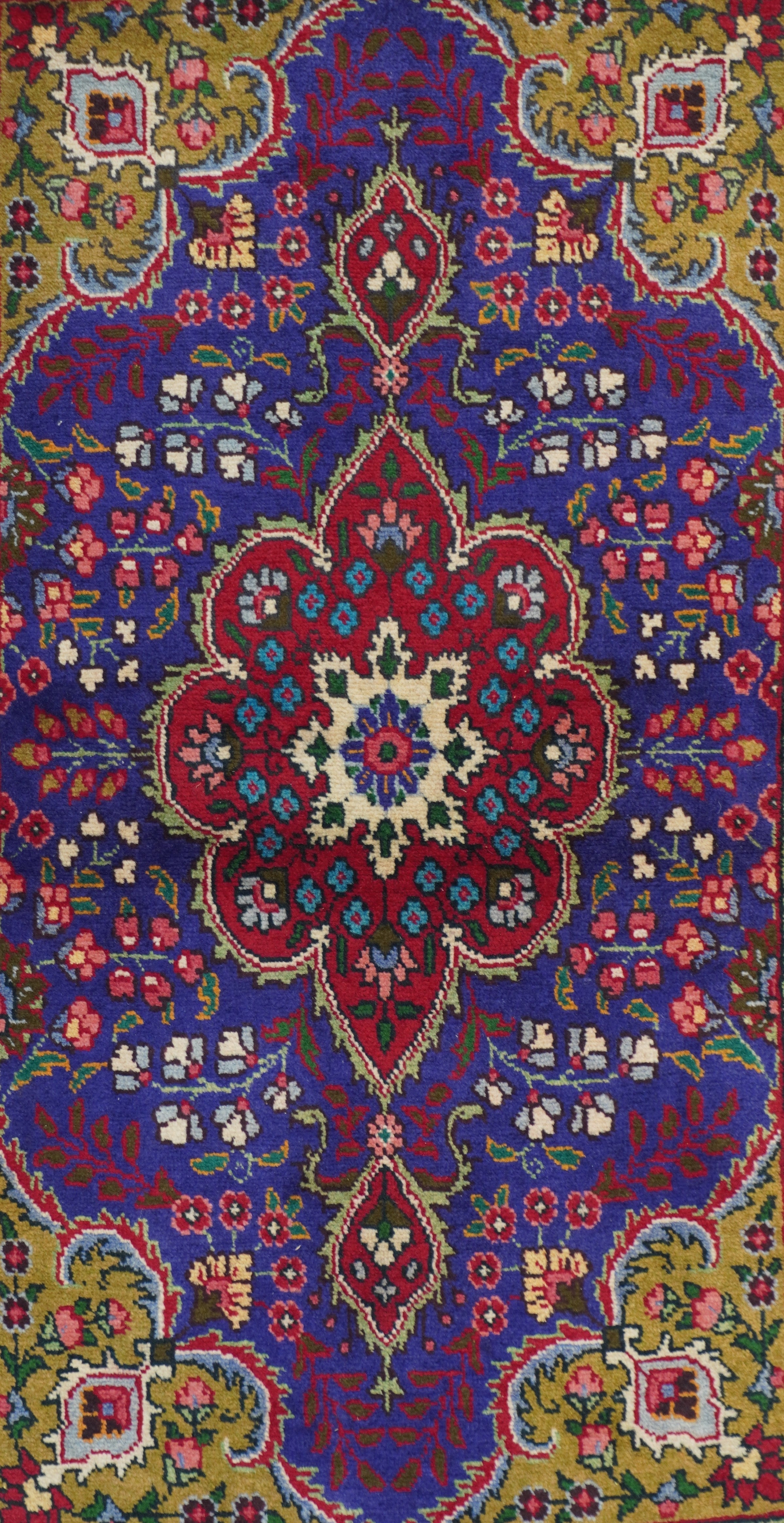 Vintage  Tabriz Rug 3'2'' x 5'3''
