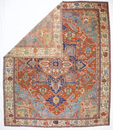 Antique  Serapi Rug 10' 4'' x 12' 5''