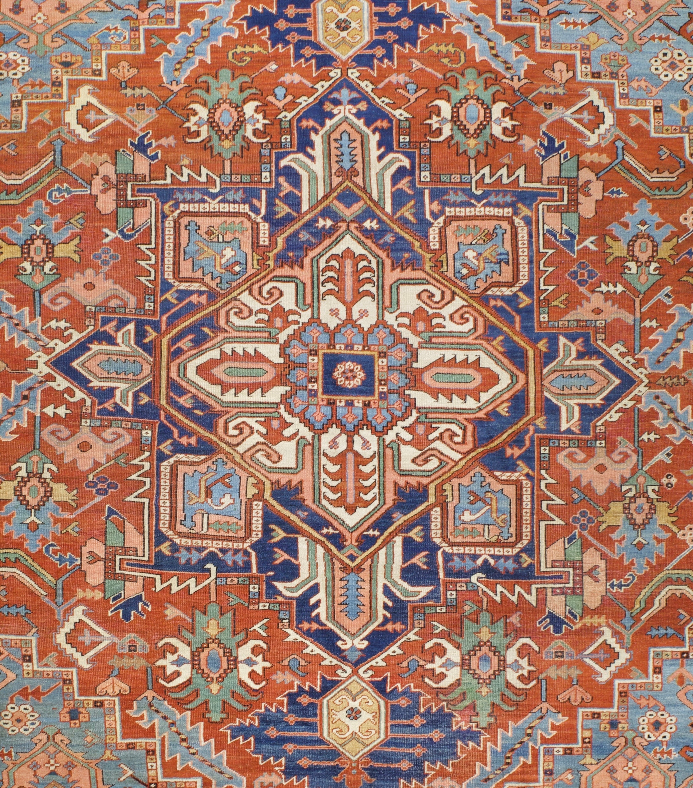 Antique  Serapi Rug 10' 4'' x 12' 5''