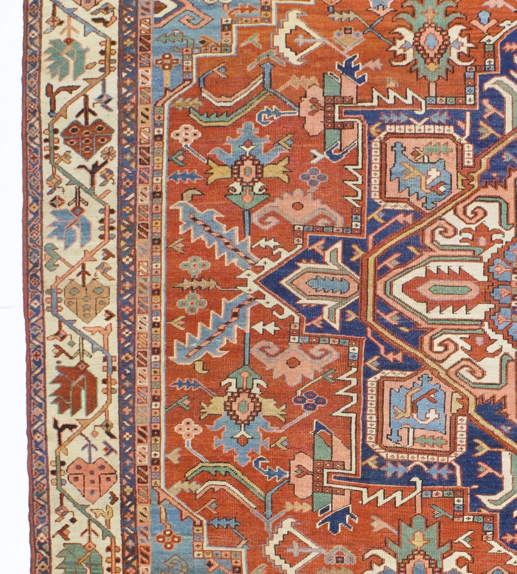 Antique  Serapi Rug 10' 4'' x 12' 5''
