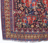 Antique Qashqai Rug 5'3" x 7' 1"