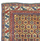 Antique Caucasian Kuba Rug 3'8" x 5' 3"