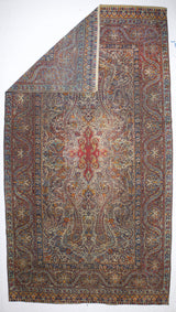 Fine Antique Yazd Rug 8'10" x 16' 0"