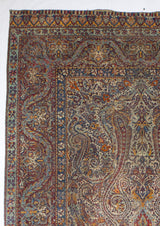 Fine Antique Yazd Rug 8'10" x 16' 0"