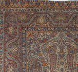 Fine Antique Yazd Rug 8'10" x 16' 0"