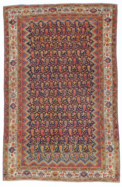 Antique Malayer Rug 4'1