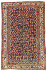 Antique Malayer Rug 4'1" x 6' 5"