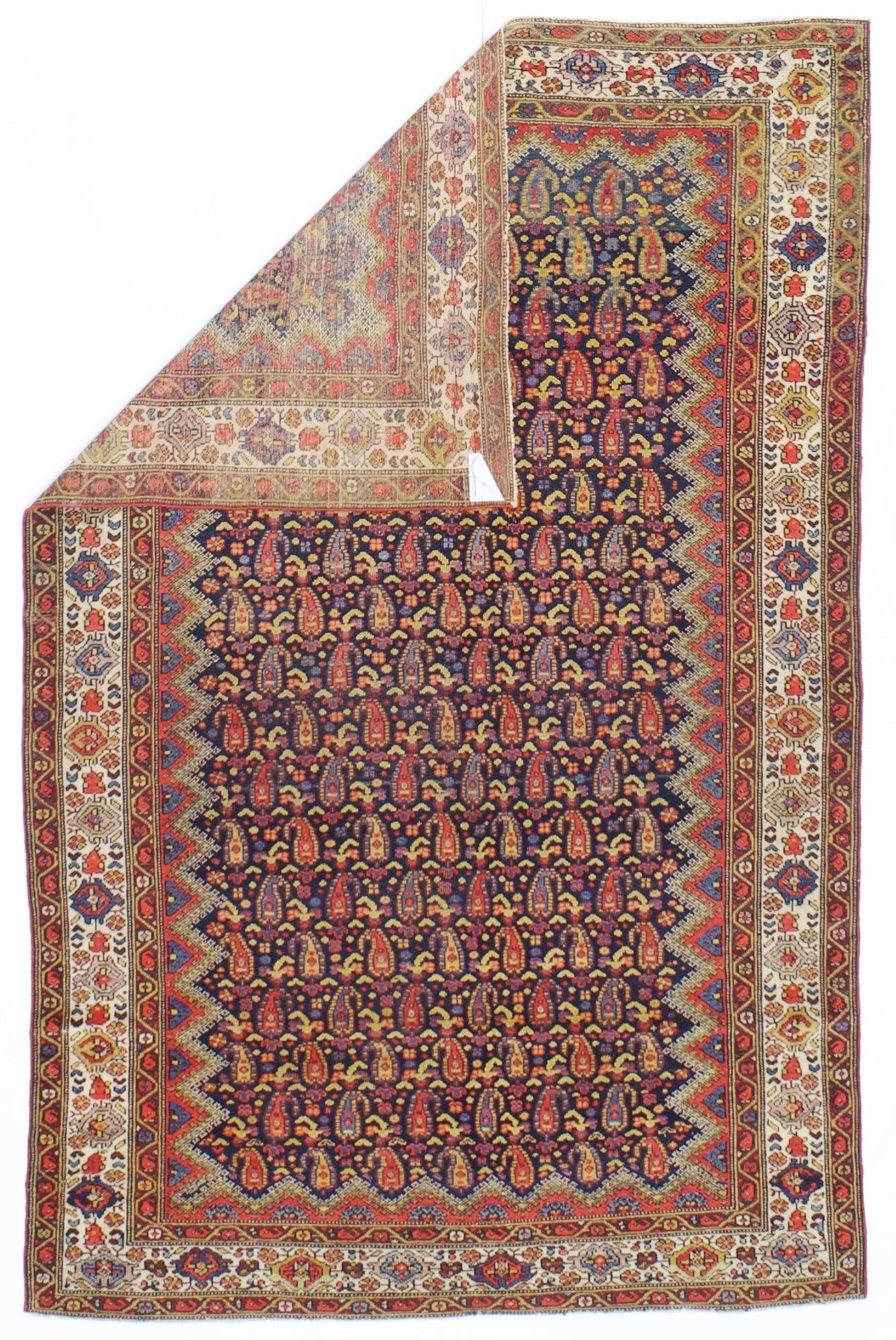 Antique Malayer Rug 4'1" x 6' 5"